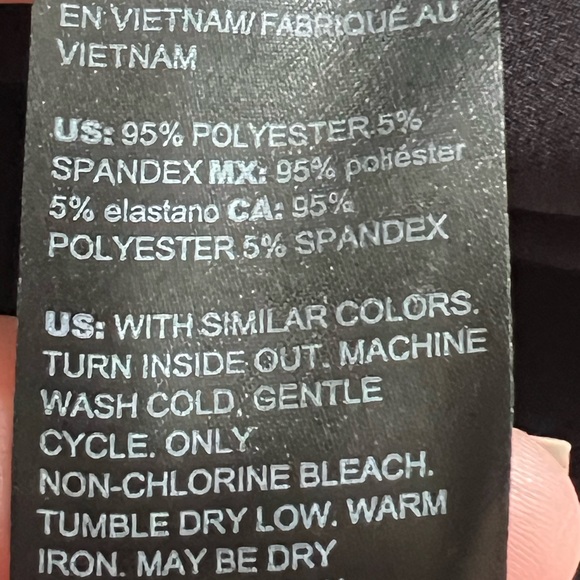 NWT Chico’s black moto jacket size 2 - Picture 12 of 12